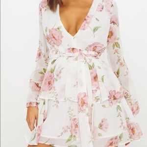 PrettyLittleThing Floral Dress